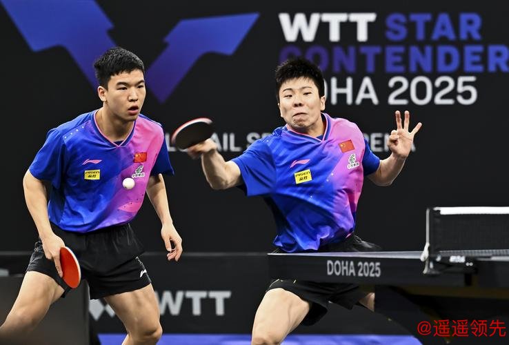 WTT球星挑战赛多哈站：国乒获得男双亚军